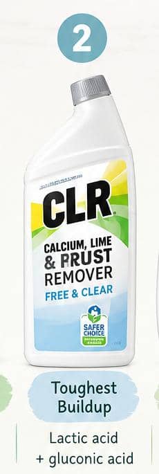 CLR Calcium, Lime & Rust Remover Free & Clear