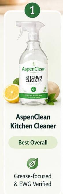 AspenClean Kitchen Cleaner: Best Overall