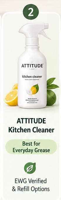 ATTITUDE Kitchen Cleaner: Best for Everyday Grease