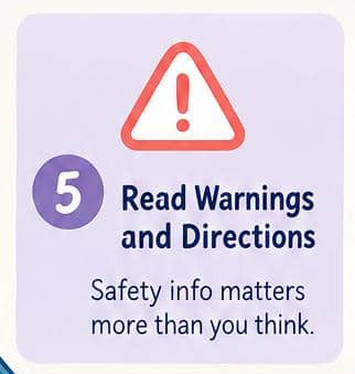 Pay Attention to Warnings and Directions