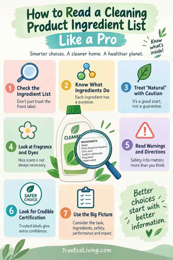 How to Read a Cleaning Product Ingredient List Like a Pro