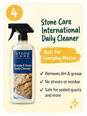 Stone Care International Granite & Stone Daily Cleaner: Best for Everyday Messes