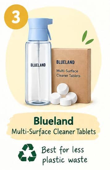 Blueland Multi-Surface Cleaner Tablets: Best for Reducing Packaging Waste