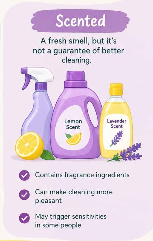 What Are Scented Cleaning Products?