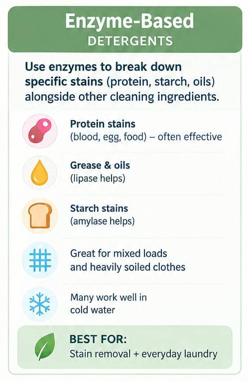 What Are Enzyme-Based Laundry Detergents?