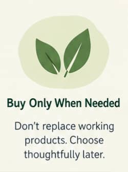 Avoid Replacing Products That Still Work