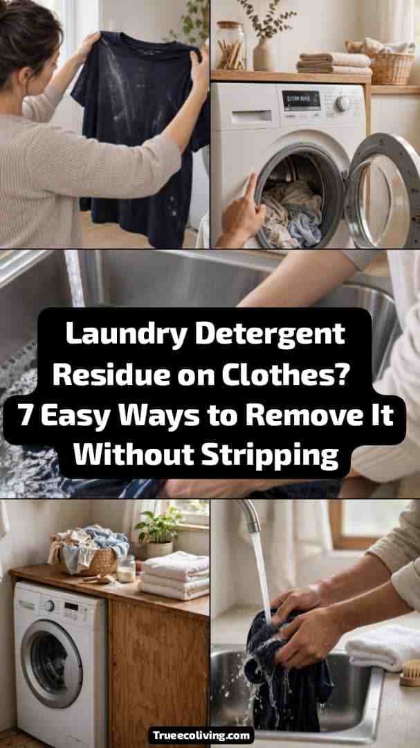 Laundry Detergent Residue on Clothes? 7 Easy Ways to Remove It Without Stripping