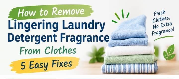 How to Remove Lingering Laundry Detergent Fragrance From Clothes (5 Easy Fixes)